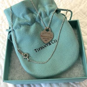 Tiffany&Co mini heart necklace